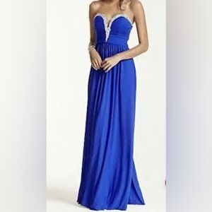 Jovani Royal Blue Prom Dress